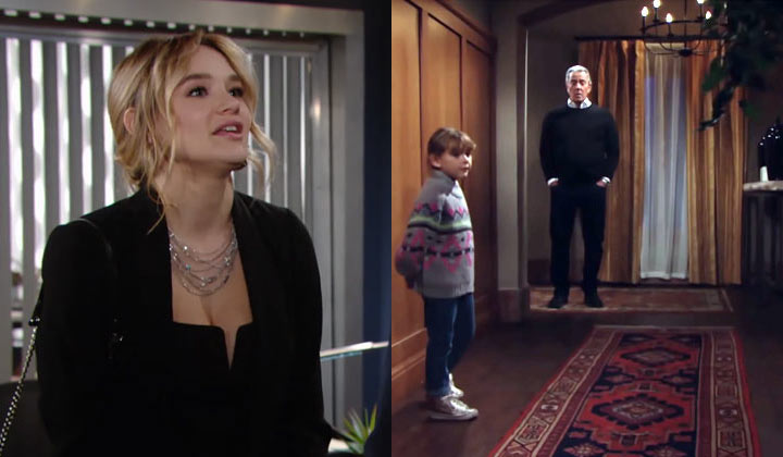 Summer returned to Genoa City and little Katie went missing