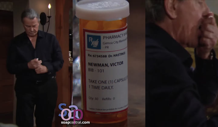 Adam swaps Victor's pills with a double dose