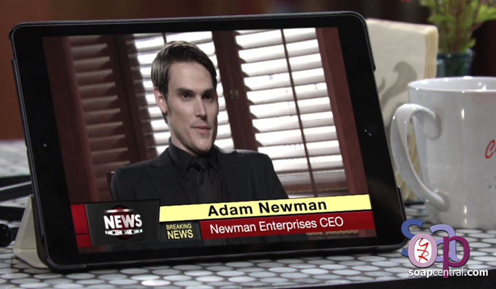 Adam publicly announces his appointment as CEO