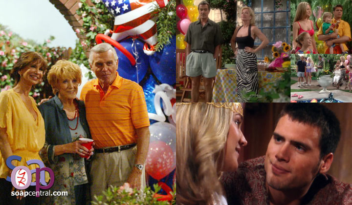 A week of episodes highlighting summertime fun -- The Young and the Restless style