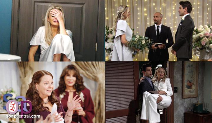 As Genoa City reminisced, Chance and Abby were wed