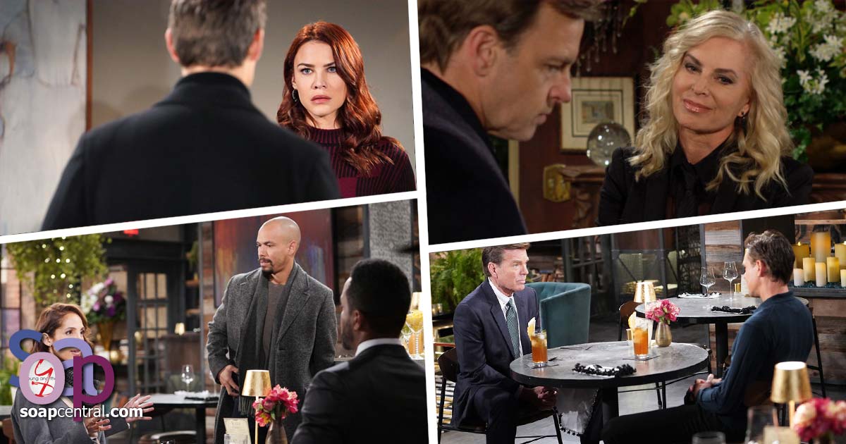 Sally learned that Adam was the father of her baby. Ashley purchased Tucker's debts. Nate's plan to broker peace backfired. Jack offered Billy the co-CEO job at Jabot.