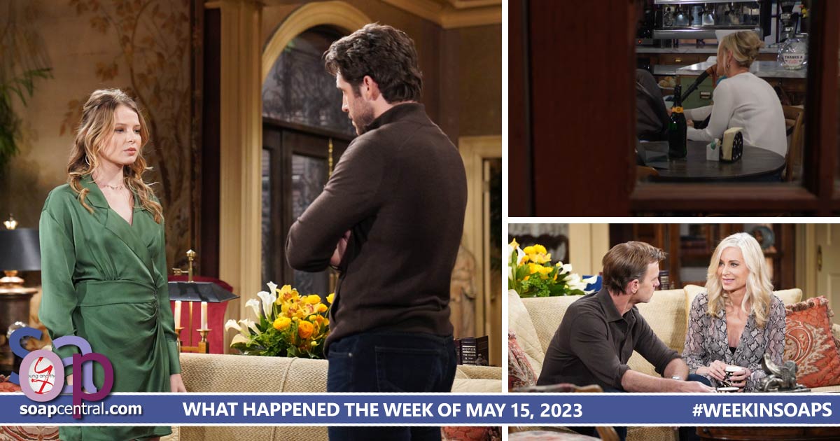 Nick professed his love to Sally. Christine refused to believe Phyllis was alive.Sharon received a mysterious gift while someone lurked nearby.