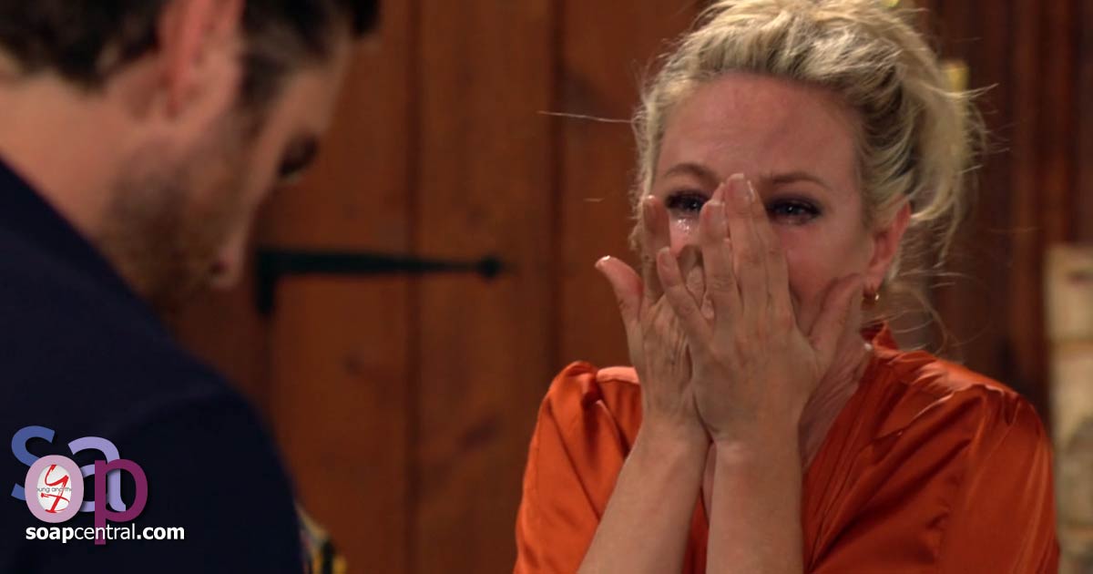 Sharon collapses in tears after learning Faith is missing