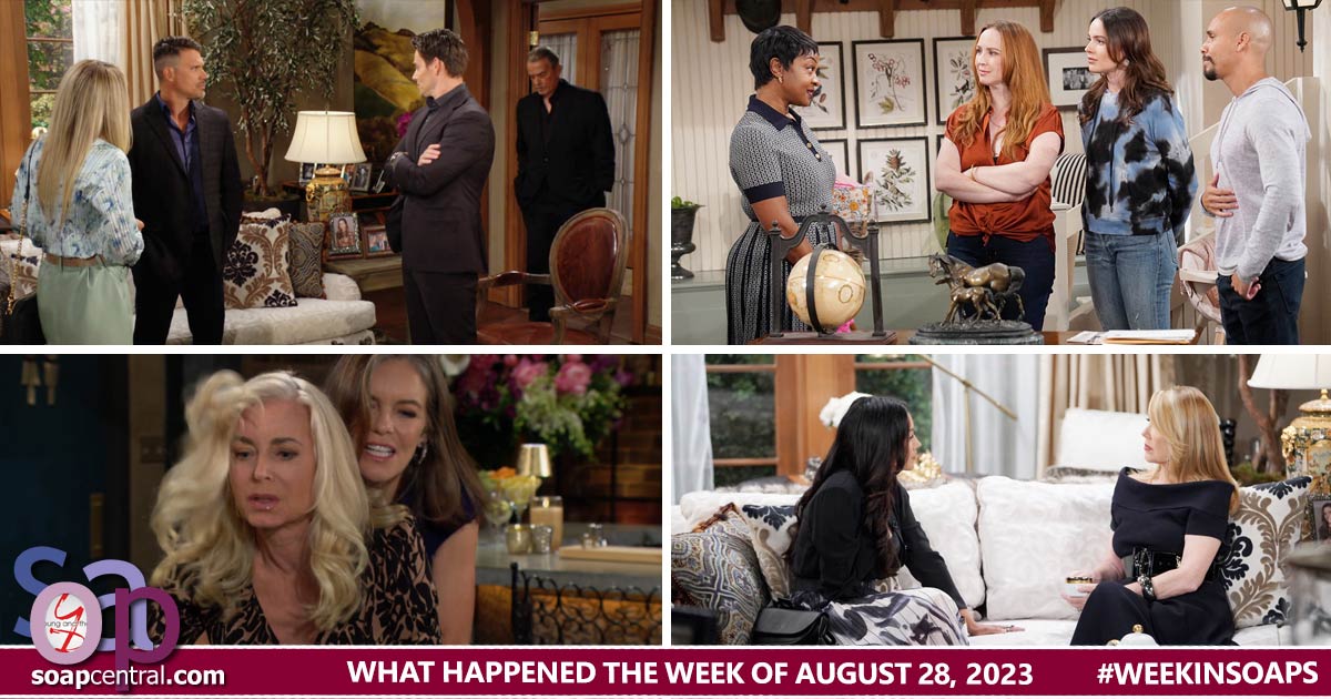 The Young and the Restless Recaps: The week of August 28, 2023 on Y&R