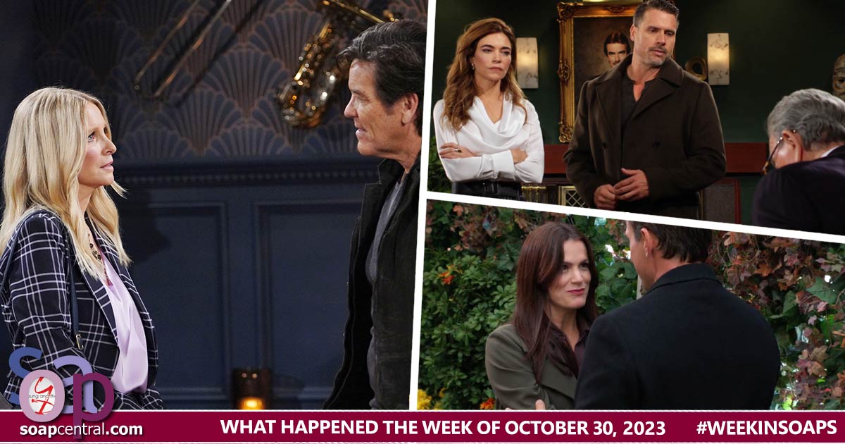 The Young and the Restless Recaps: The week of October 30, 2023 on Y&R