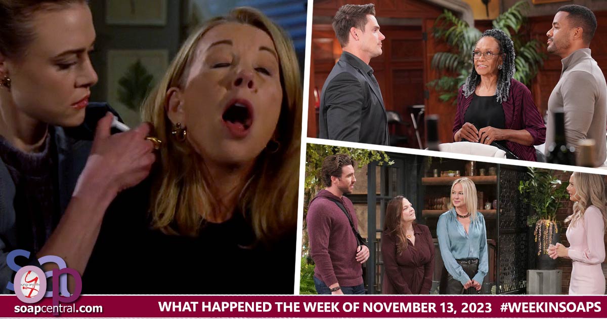 The Young and the Restless Recaps: The week of November 13, 2023 on Y&R