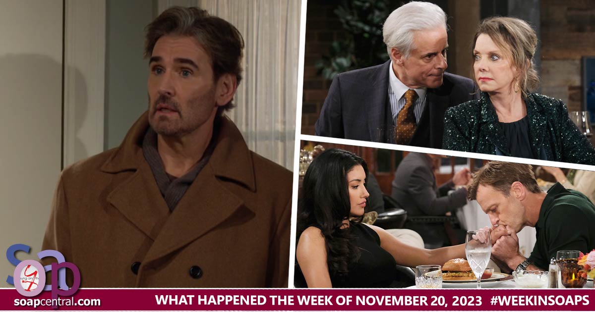 The Young and the Restless Recaps: The week of November 20, 2023 on Y&R