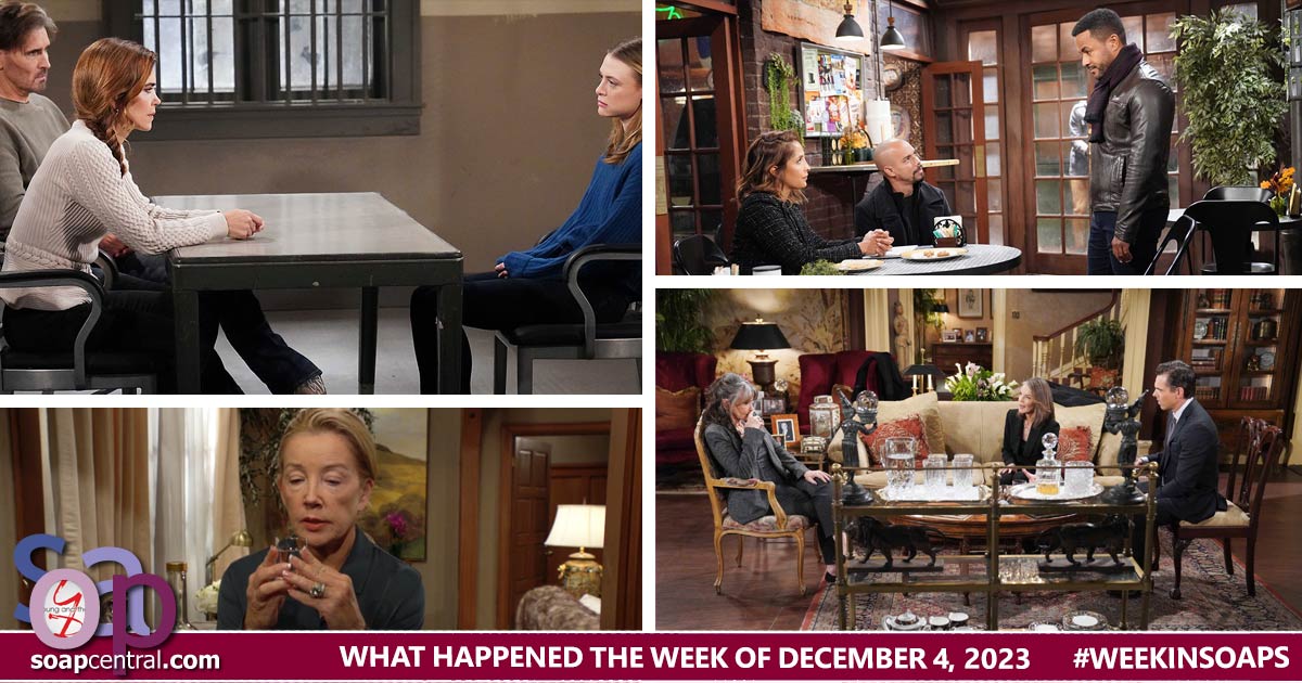 The Young and the Restless Recaps: The week of December 4, 2023 on Y&R