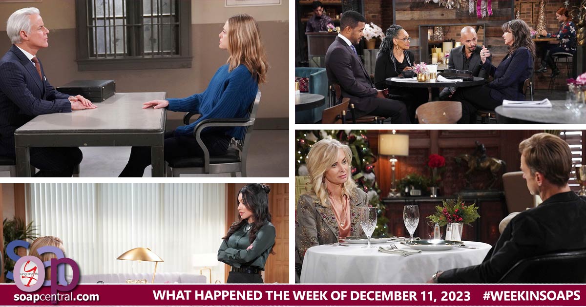 The Young and the Restless Recaps: The week of December 11, 2023 on Y&R