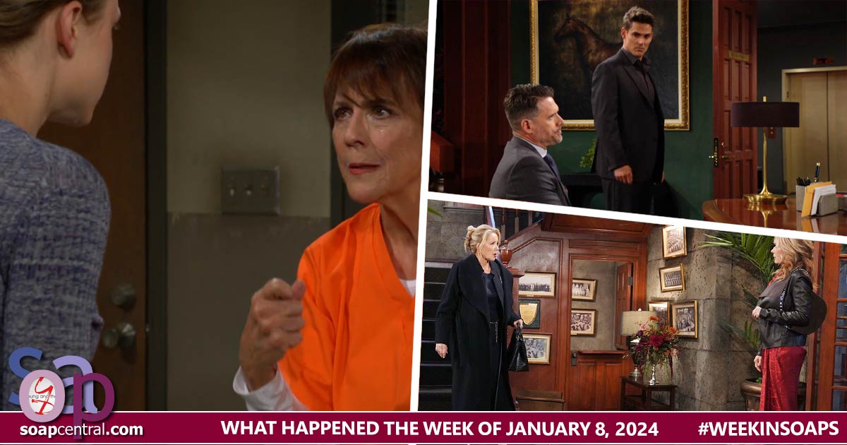 The Young and the Restless Recaps: The week of January 8, 2024 on Y&R ...