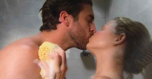 The Young and the Restless' Alison Lanier spills the tea on Summer and Chance's shower scene
