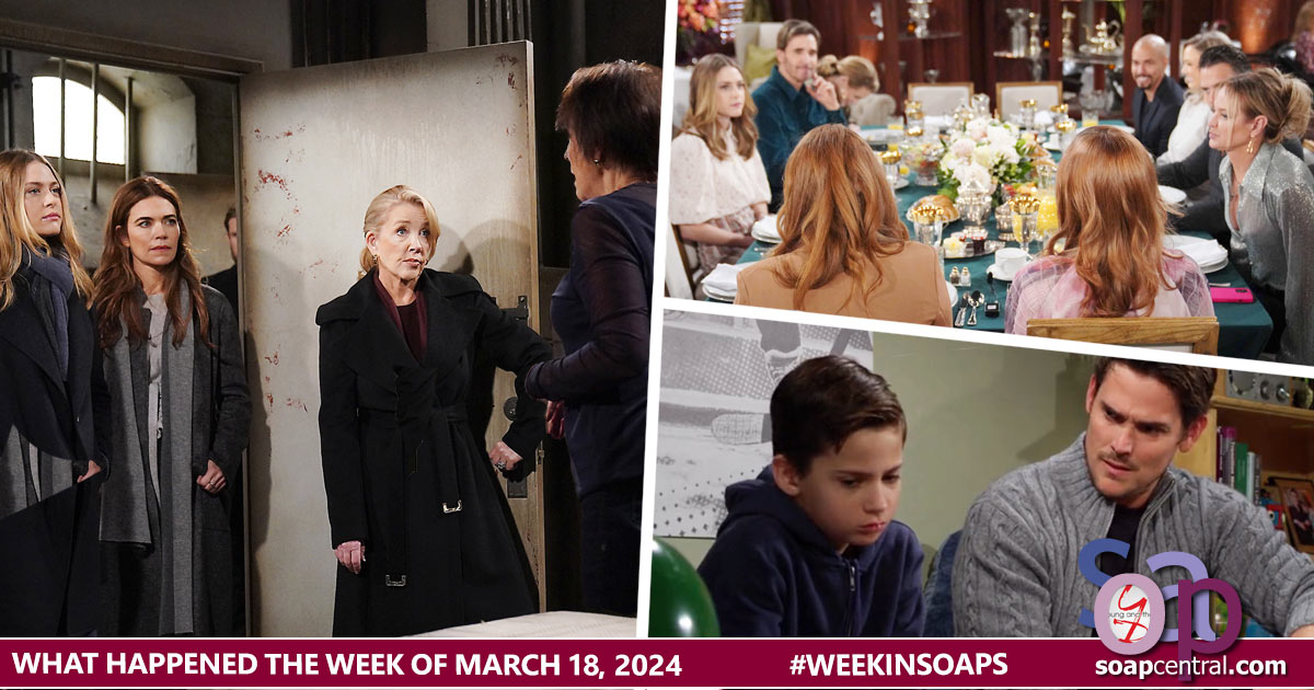 The Young and the Restless Recaps: The week of March 18, 2024 on Y&R
