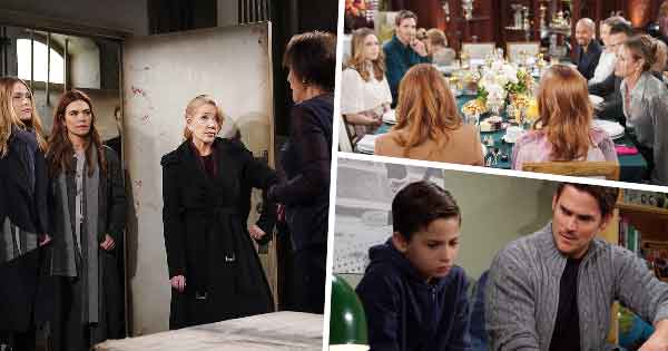 Y&R Week of March 18, 2024: Jordan swallowed a toxin and Nikki, Victoria, and Claire mulled letting her die. Dr. Alcott recommended Connor be placed in a residential treatment facility.