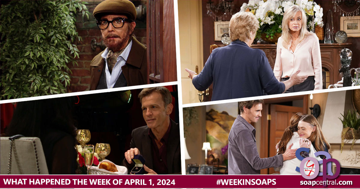 The Young and the Restless Recaps: The week of April 1, 2024 on Y&R