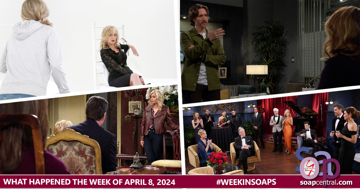 The Young and the Restless Recaps: The week of April 8, 2024 on Y&R