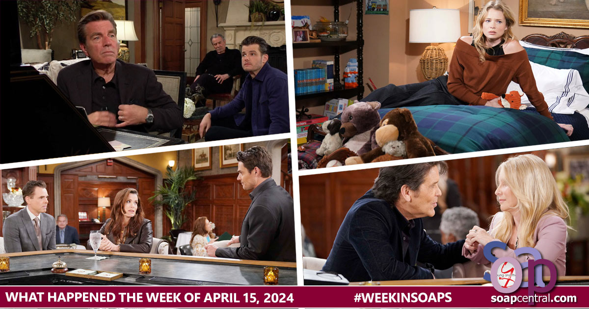 The Young and the Restless Recaps: The week of April 15, 2024 on Y&R