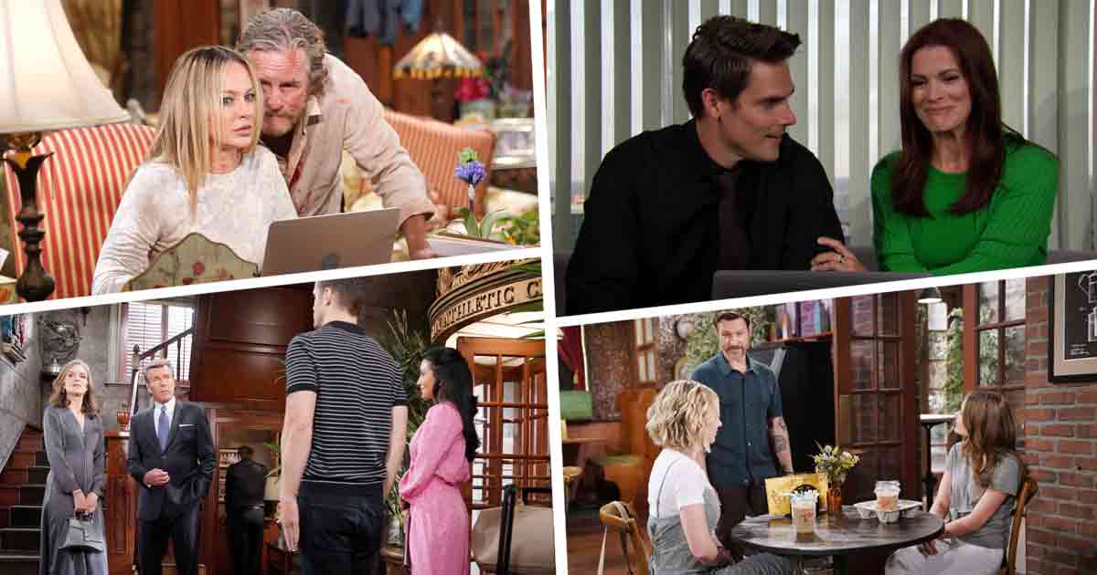 Y&R Week of July 29, 2024: Sharon admitted she'd stopped taking her bipolar medication. Connor's doctors recommended outpatient therapy. Victor implied to Devon that he intended to go after Chancellor.