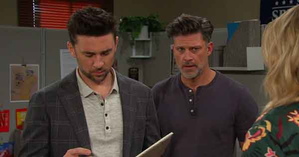 DAYS Wednesday, May 15, 2024: Chad makes a discovery in Abigail's notebook